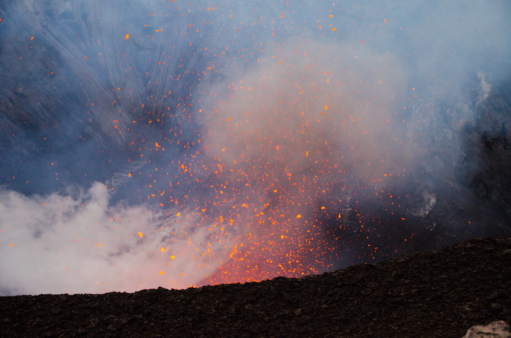 Mount Yasur volcano trek - 20121002 069 Day Trip to Mount Yasur Volcano